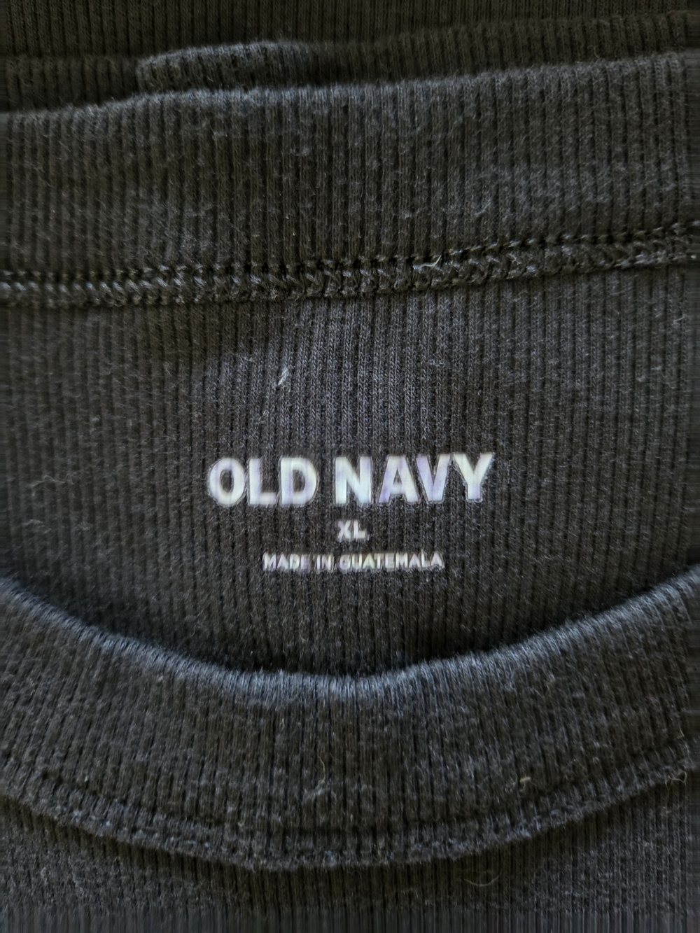 Old Navy Black & Burgundy Kids Tank Tops - 2-Pack - Picture 2 of 3